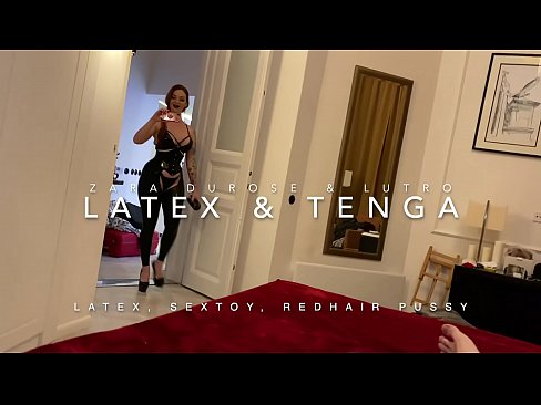 ❤️ Redheaded stepsister in latex costume yakasvirwa na stepbrother ❤️❌  ☑